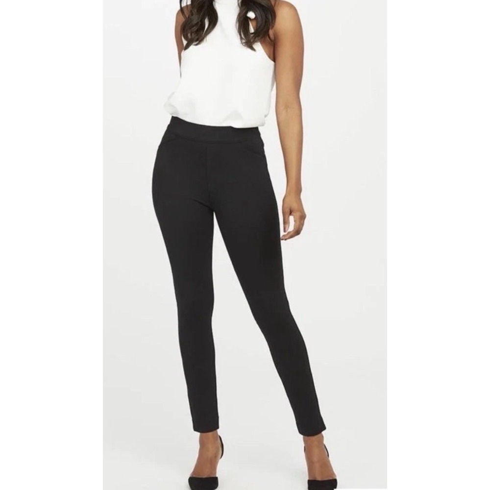 Spanx Size L The Perfect Pant Ankle Back Seam Skinny Pants Leggings Classic